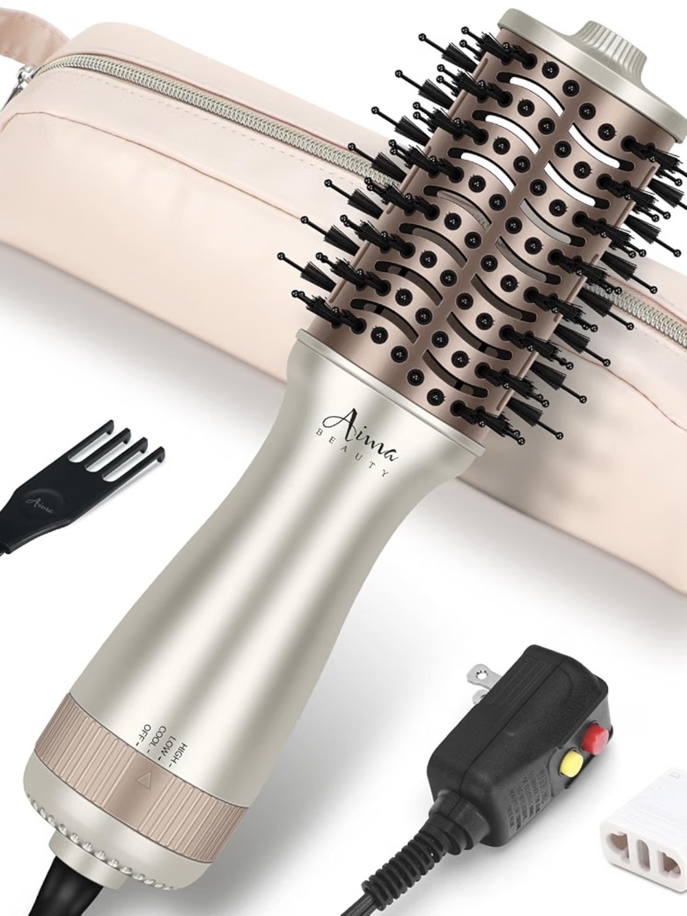 Aina Dual voltage mini travel hot air brush